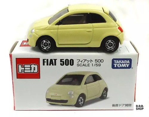 Fiat 500 vanilla yellow - 1/59,